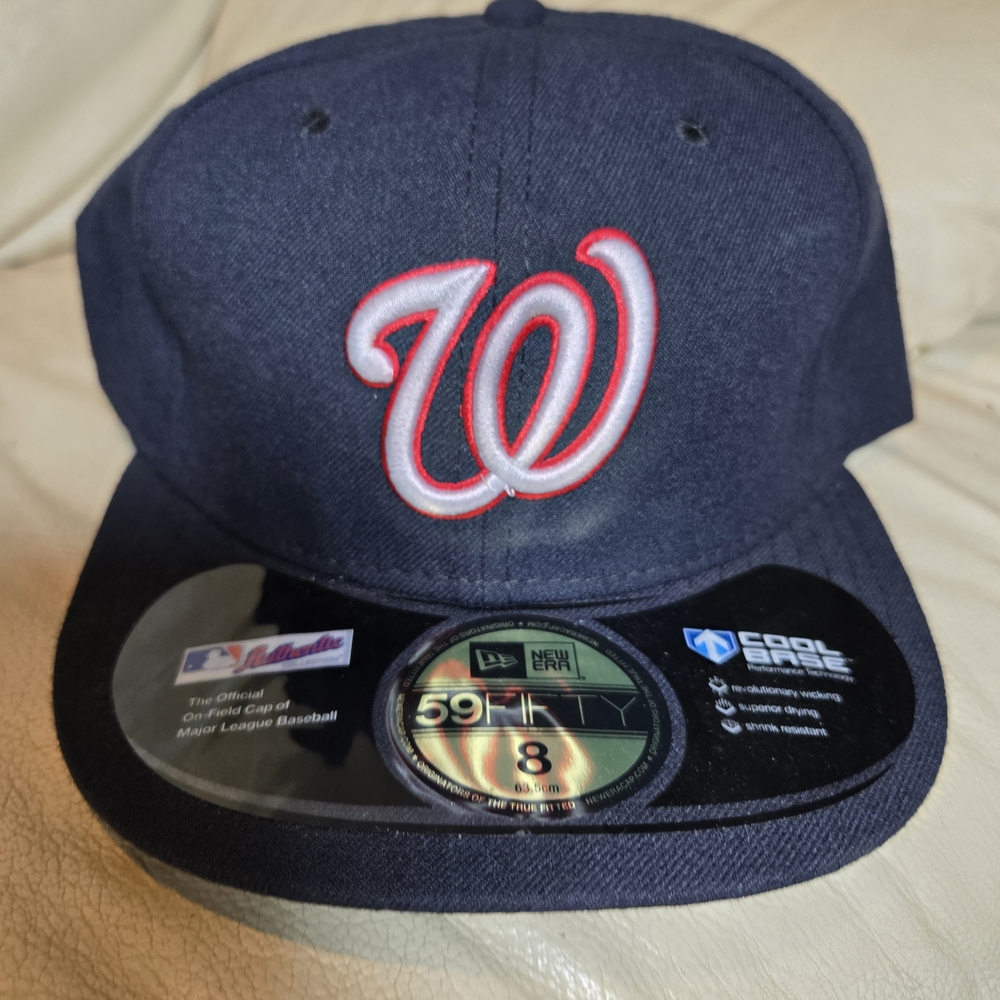 Washington Nationals Hat Cap NewEra 59Fifty MLB Official OnField Fitted ALL SIZ - Picture 3 of 6